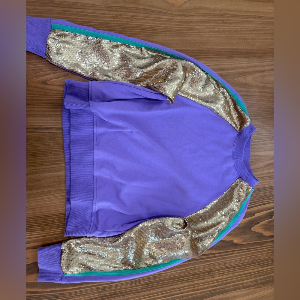 Mardi Gras sweatshirt adult small